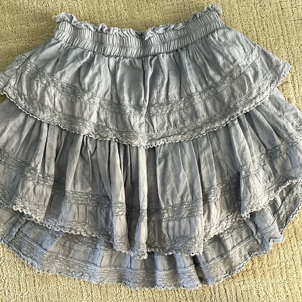 Loveshackfancy size XS Ruffle Skirt